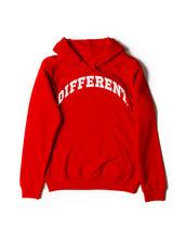 Load image into Gallery viewer, "Different" Hoodie Red